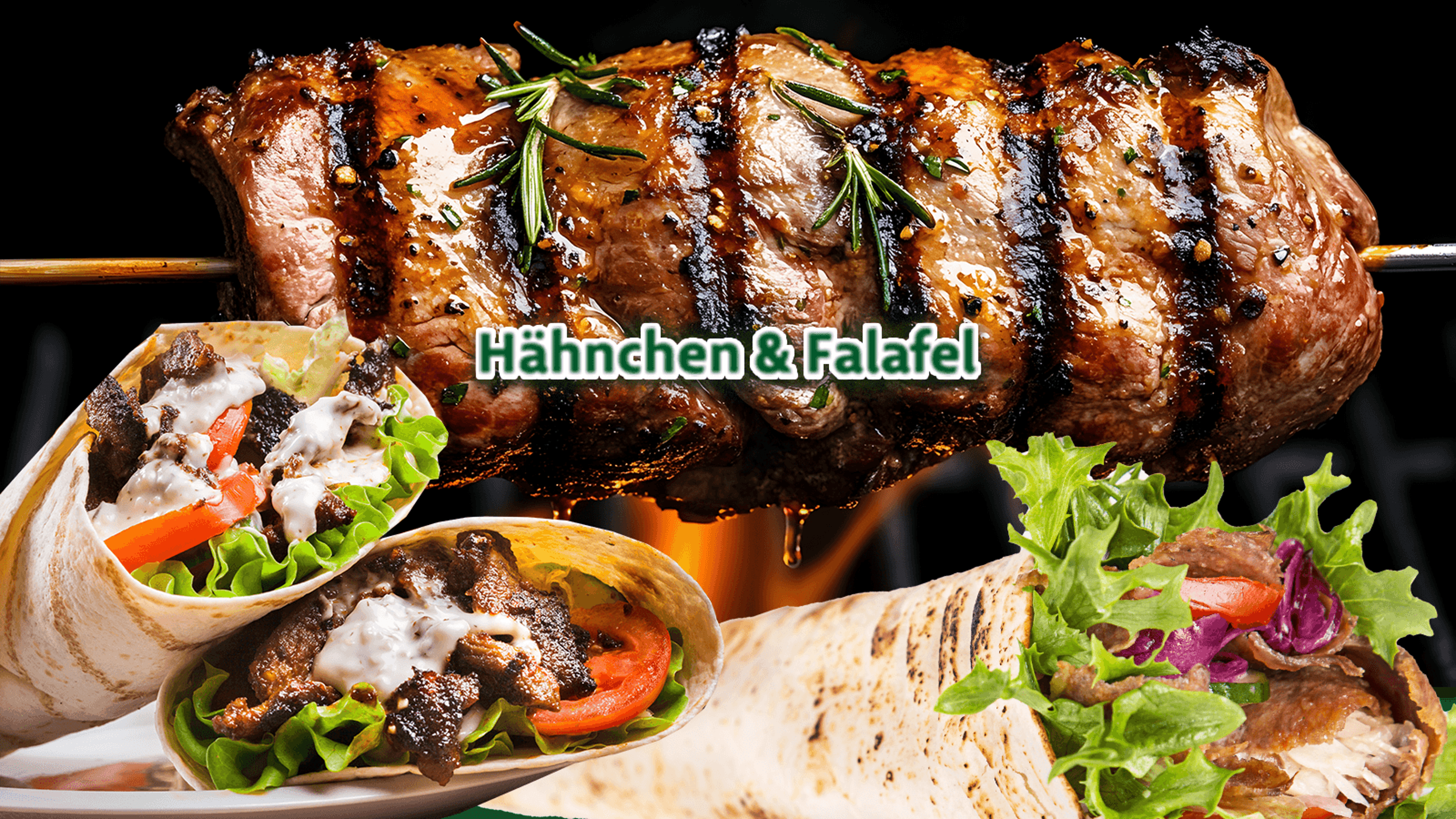 City Hähnchen und Falafel